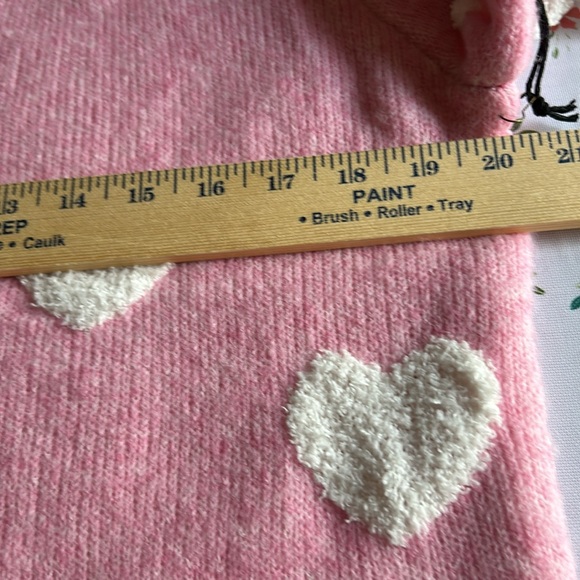 Cupcakes and Cashmere Crew Sweater Medium NWT Women’s Pink & White So Soft 🩷🤍🩷 - Picture 7 of 13